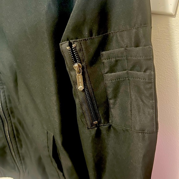 SANDBANK-  Slim Fit Lightweight Softshell Flight Bomber Jacket - Picture 7 of 8